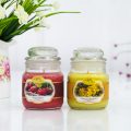 Nến ly thủy tinh có nắp D6H9
